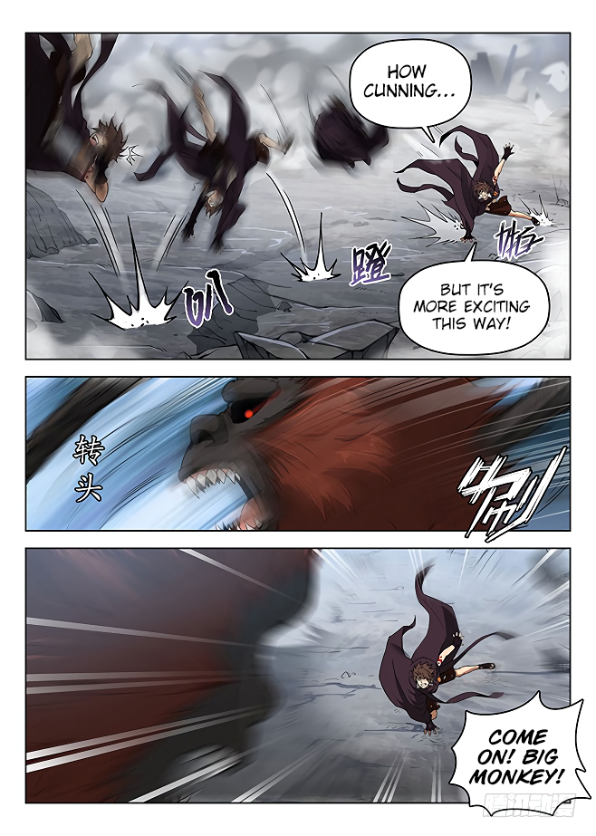Hunter Age Chapter 163 page 5 - Chapter 163: Dragonape trapped in formation