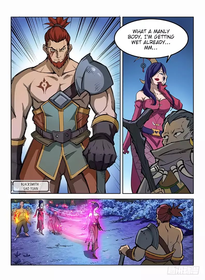 Hunter Age Chapter 17 page 11 - Chapter 17: White Mountain's Four Ghosts