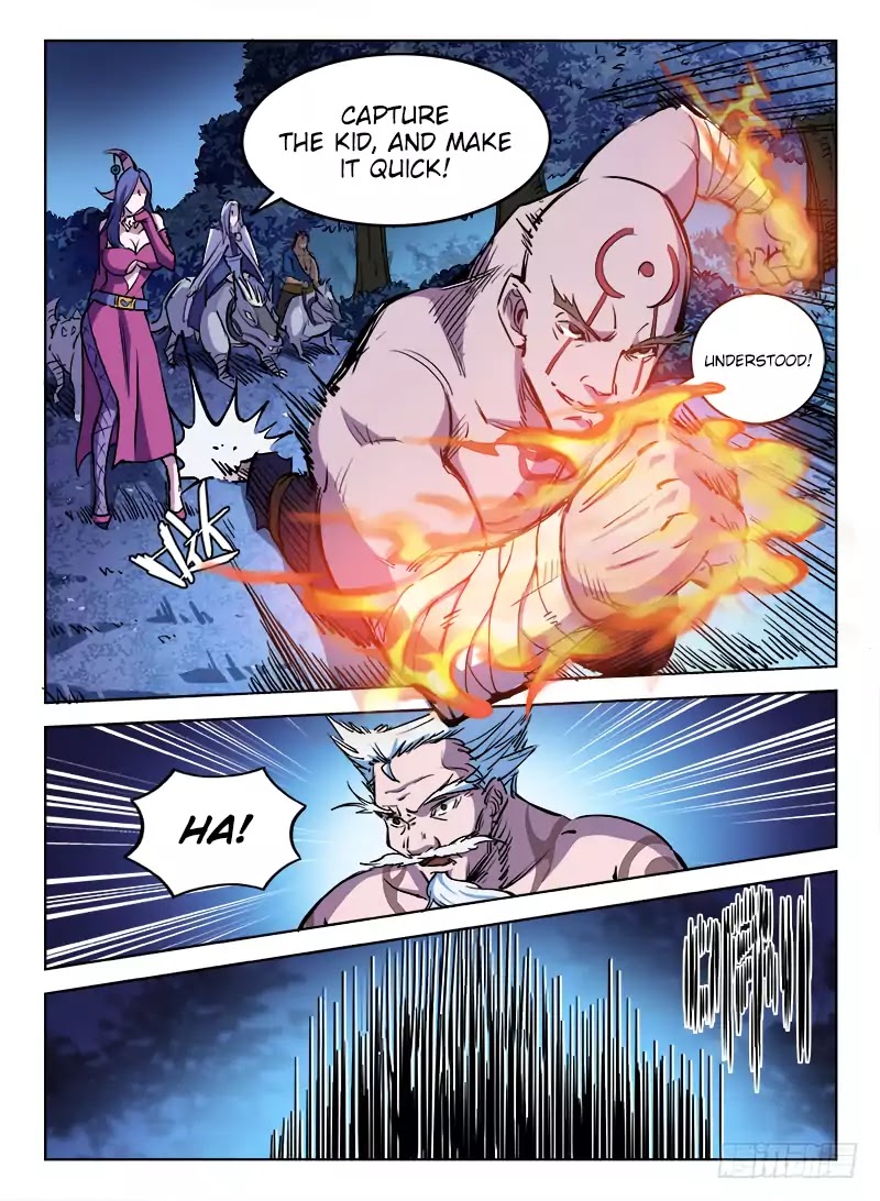 Hunter Age Chapter 17 page 4 - Chapter 17: White Mountain's Four Ghosts