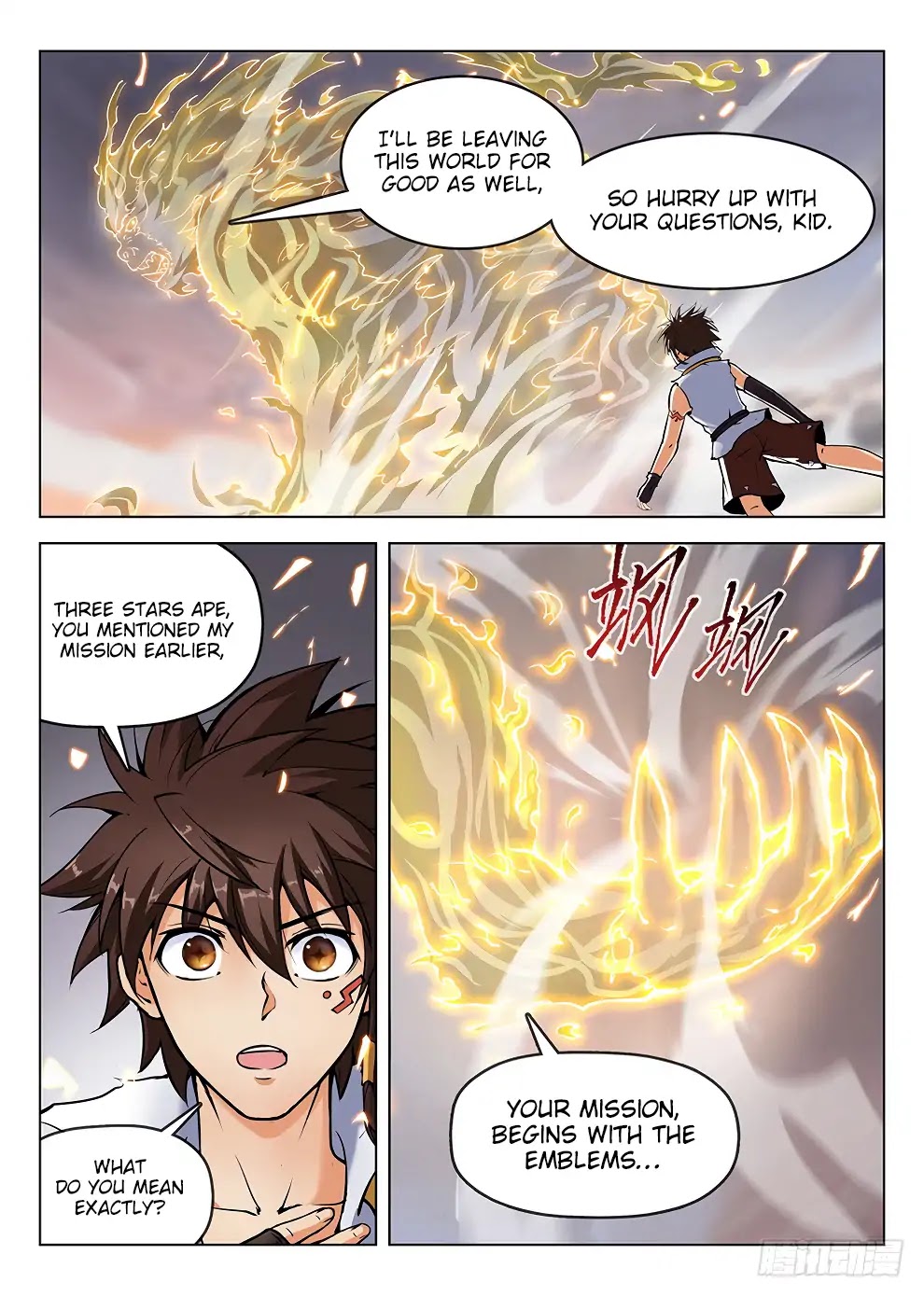 Hunter Age Chapter 183 page 13 - Chapter 183: Dragonape’s Sendoff