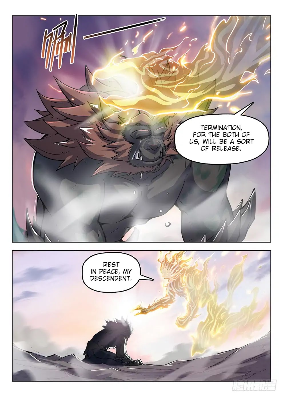 Hunter Age Chapter 183 page 8 - Chapter 183: Dragonape’s Sendoff