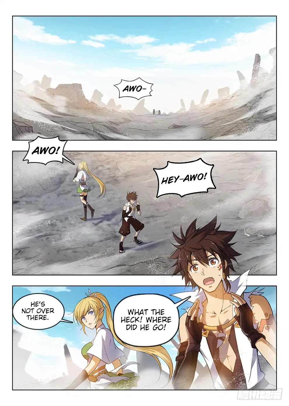 Hunter Age Chapter 185 page 3 - Chapter 185: Awo’s Missing!
