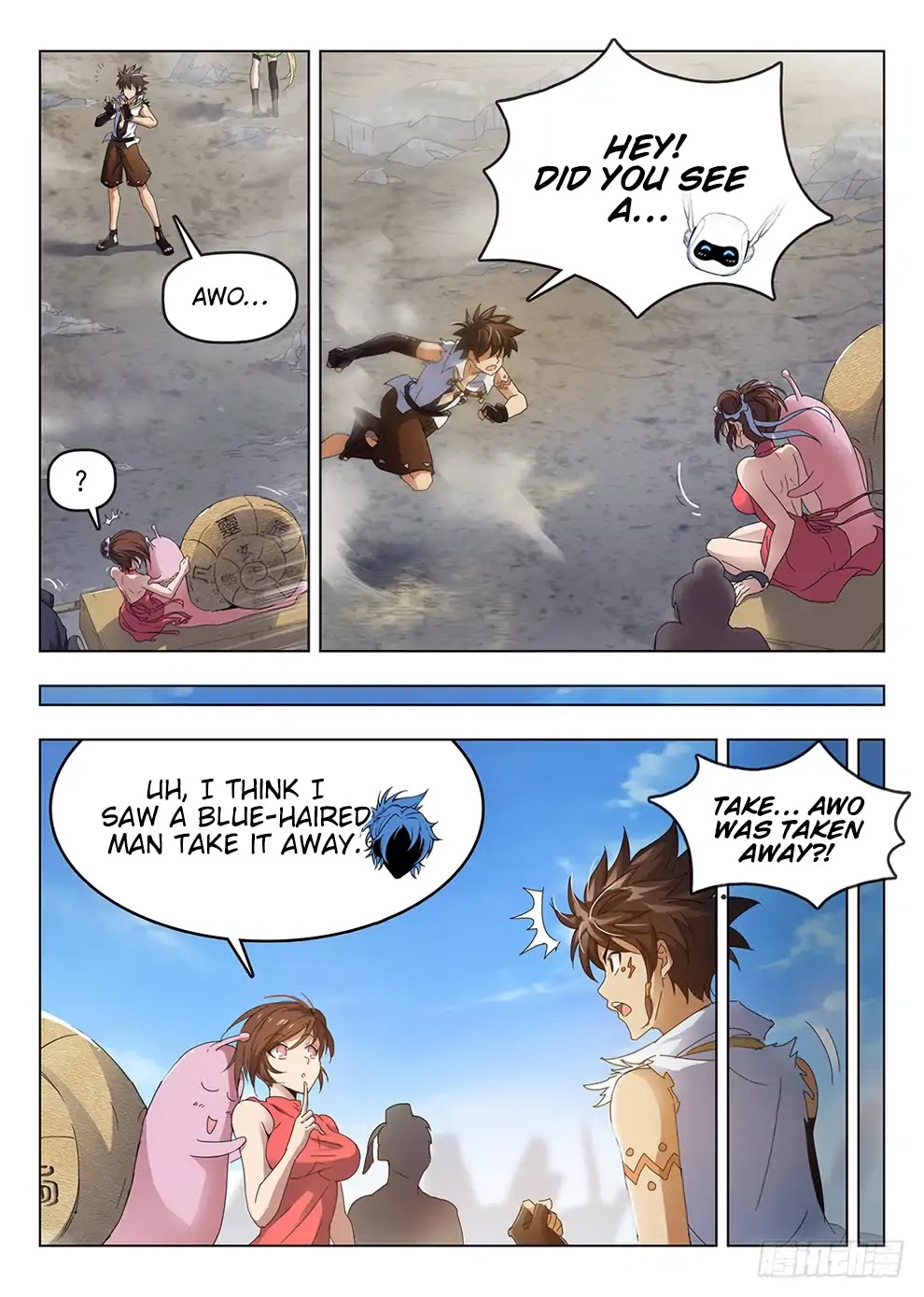Hunter Age Chapter 185 page 4 - Chapter 185: Awo’s Missing!