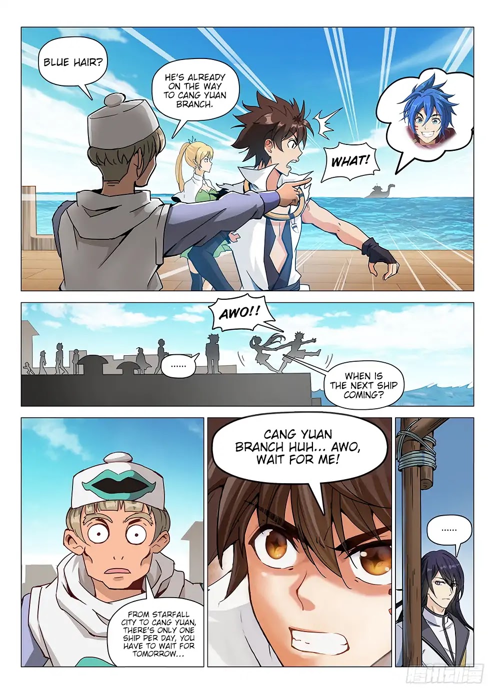 Hunter Age Chapter 186 page 13 - Chapter 186: Towards Cang Yuan