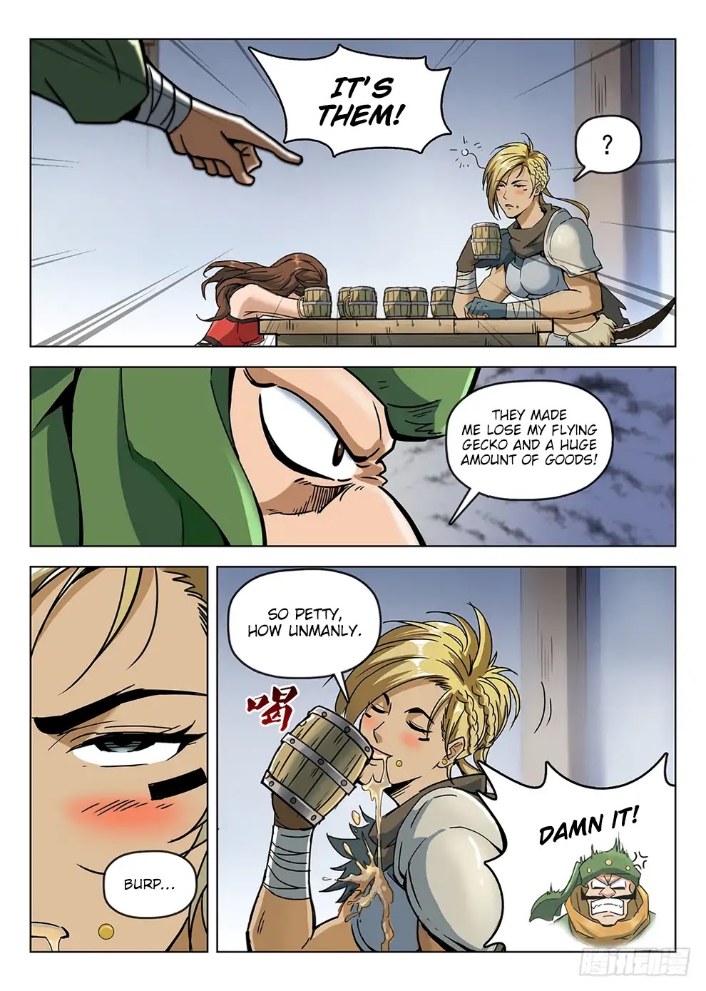 Hunter Age Chapter 189 page 11 - Chapter 189: Attacked in the tavern
