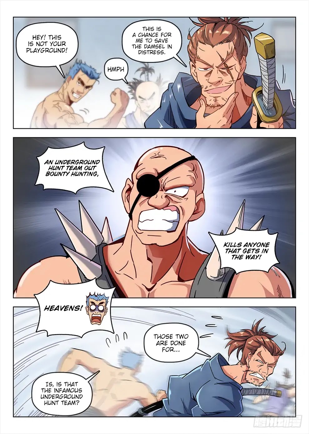 Hunter Age Chapter 189 page 12 - Chapter 189: Attacked in the tavern
