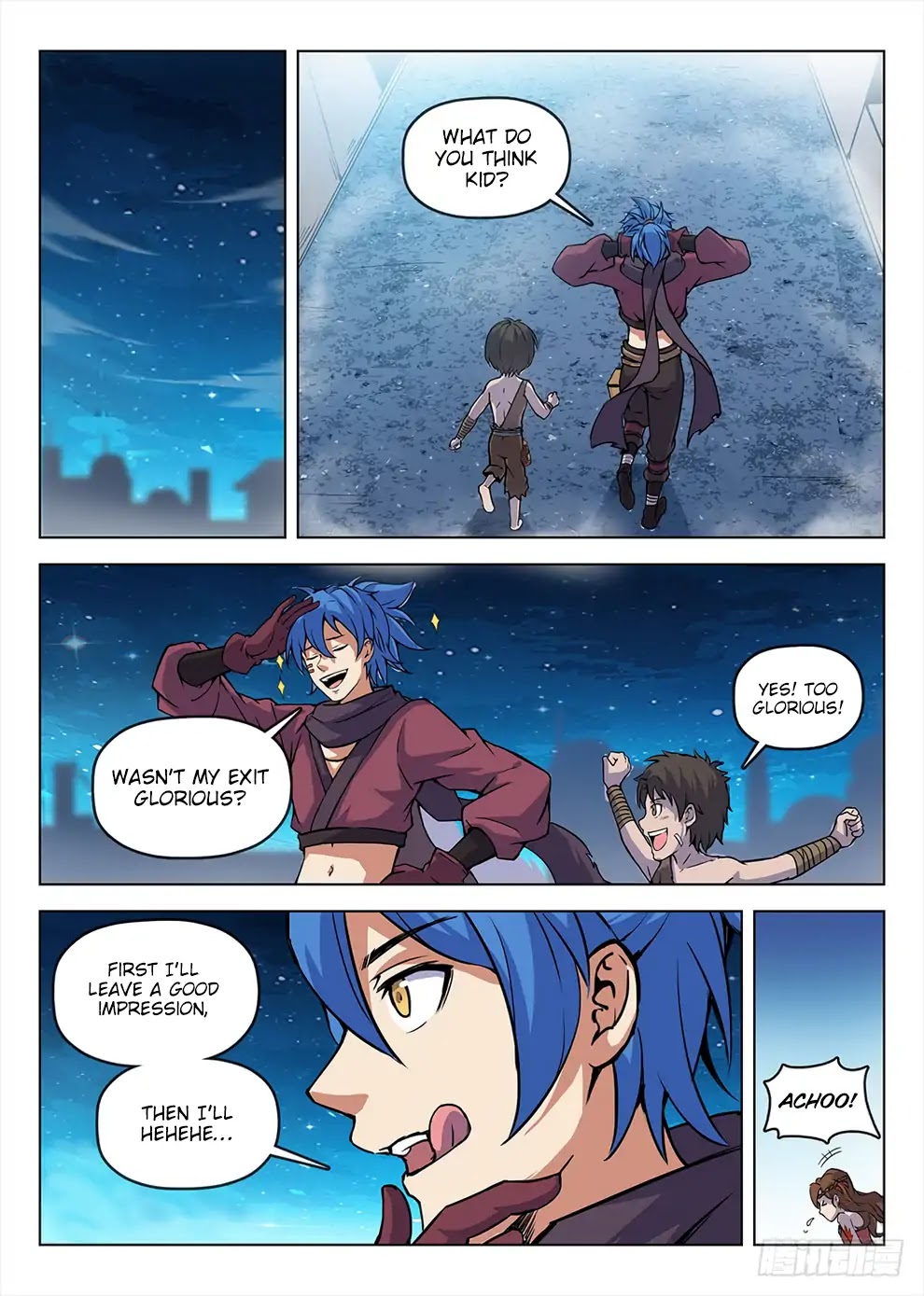 Hunter Age Chapter 192 page 10 - Chapter 192: Goodbye Starfall