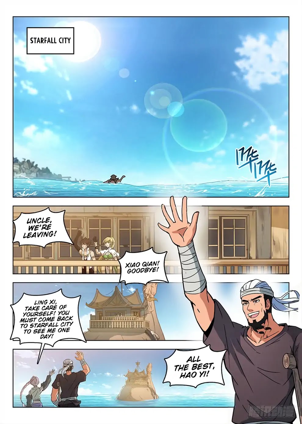 Hunter Age Chapter 192 page 11 - Chapter 192: Goodbye Starfall