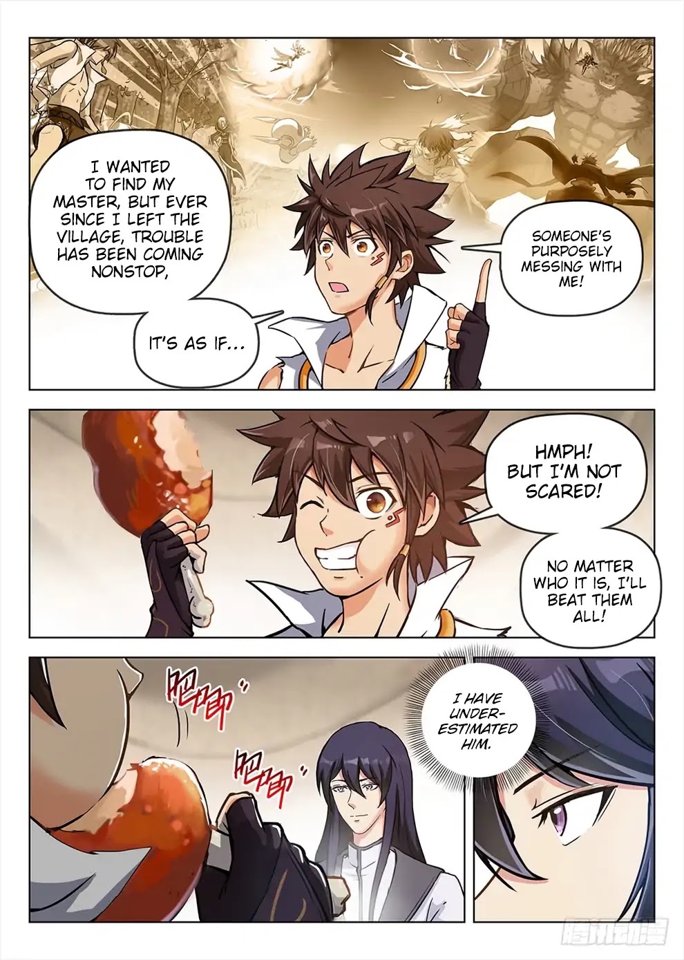 Hunter Age Chapter 193 page 12 - Chapter 193: Ming He Joins The Team