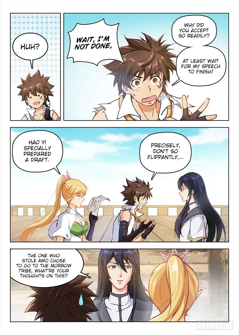 Hunter Age Chapter 193 page 4 - Chapter 193: Ming He Joins The Team