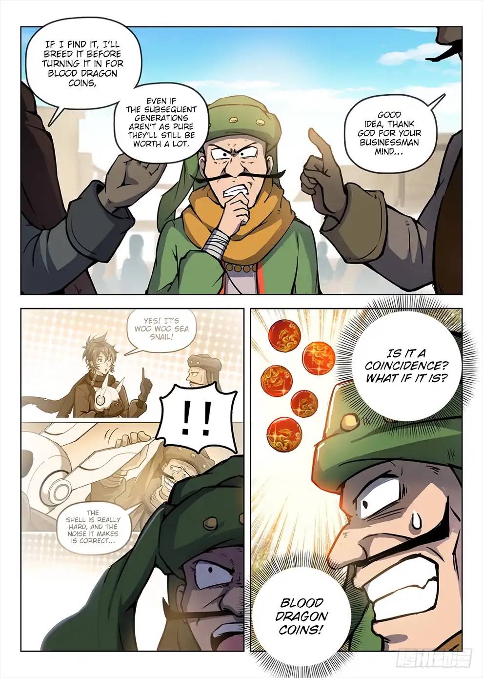 Hunter Age Chapter 193 page 7 - Chapter 193: Ming He Joins The Team