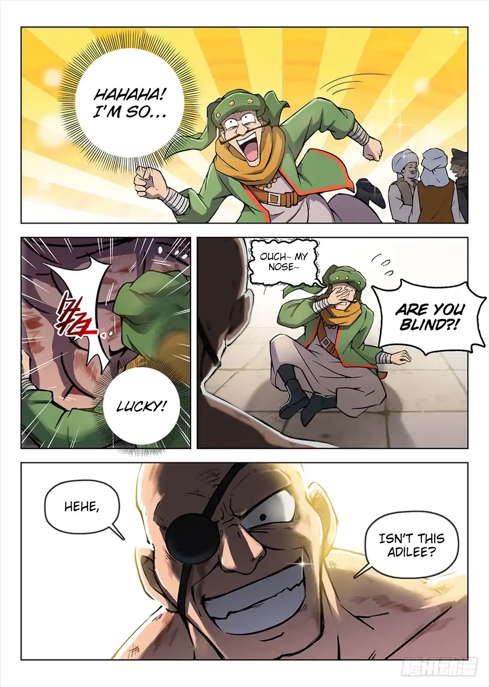 Hunter Age Chapter 193 page 8 - Chapter 193: Ming He Joins The Team