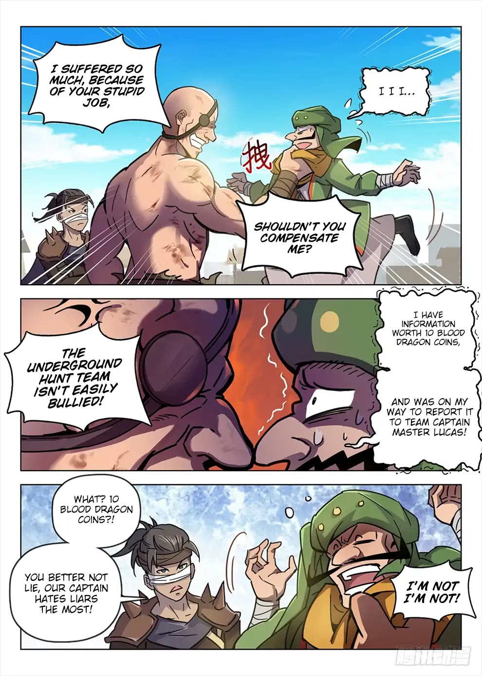 Hunter Age Chapter 193 page 9 - Chapter 193: Ming He Joins The Team