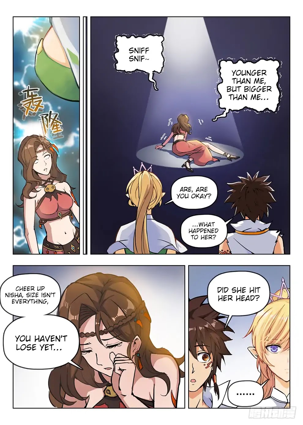 Hunter Age Chapter 195 page 10 - Chapter 195: Based On Size
