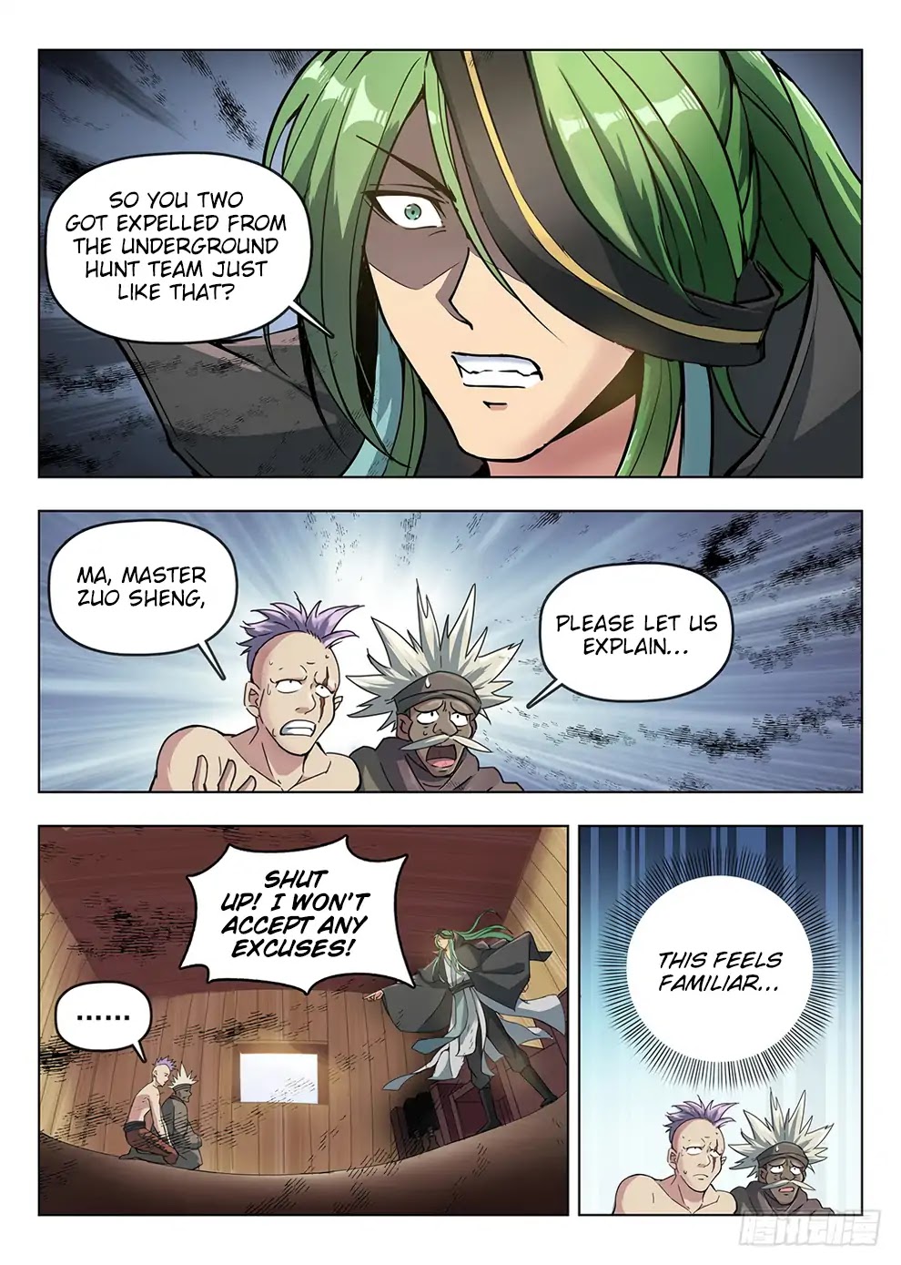 Hunter Age Chapter 196 page 6 - Chapter 196: News From Green Hat
