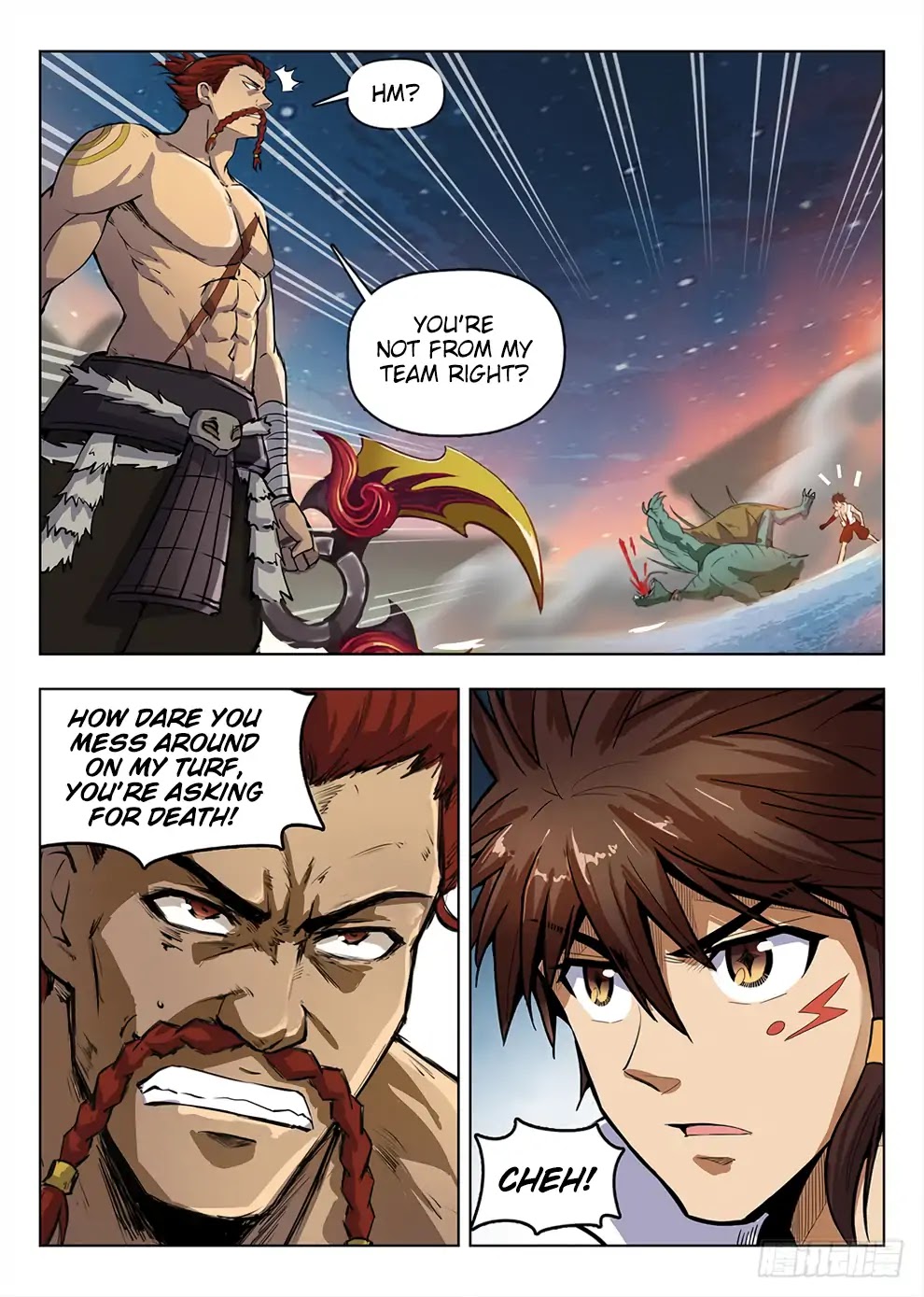 Hunter Age Chapter 200 page 4 - Chapter 200: Ming He Attacks