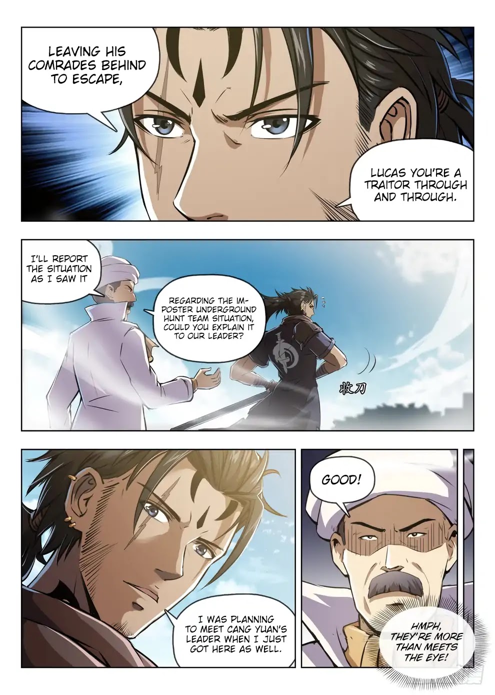 Hunter Age Chapter 206 page 14 - Chapter 206: Black Wing Platoon