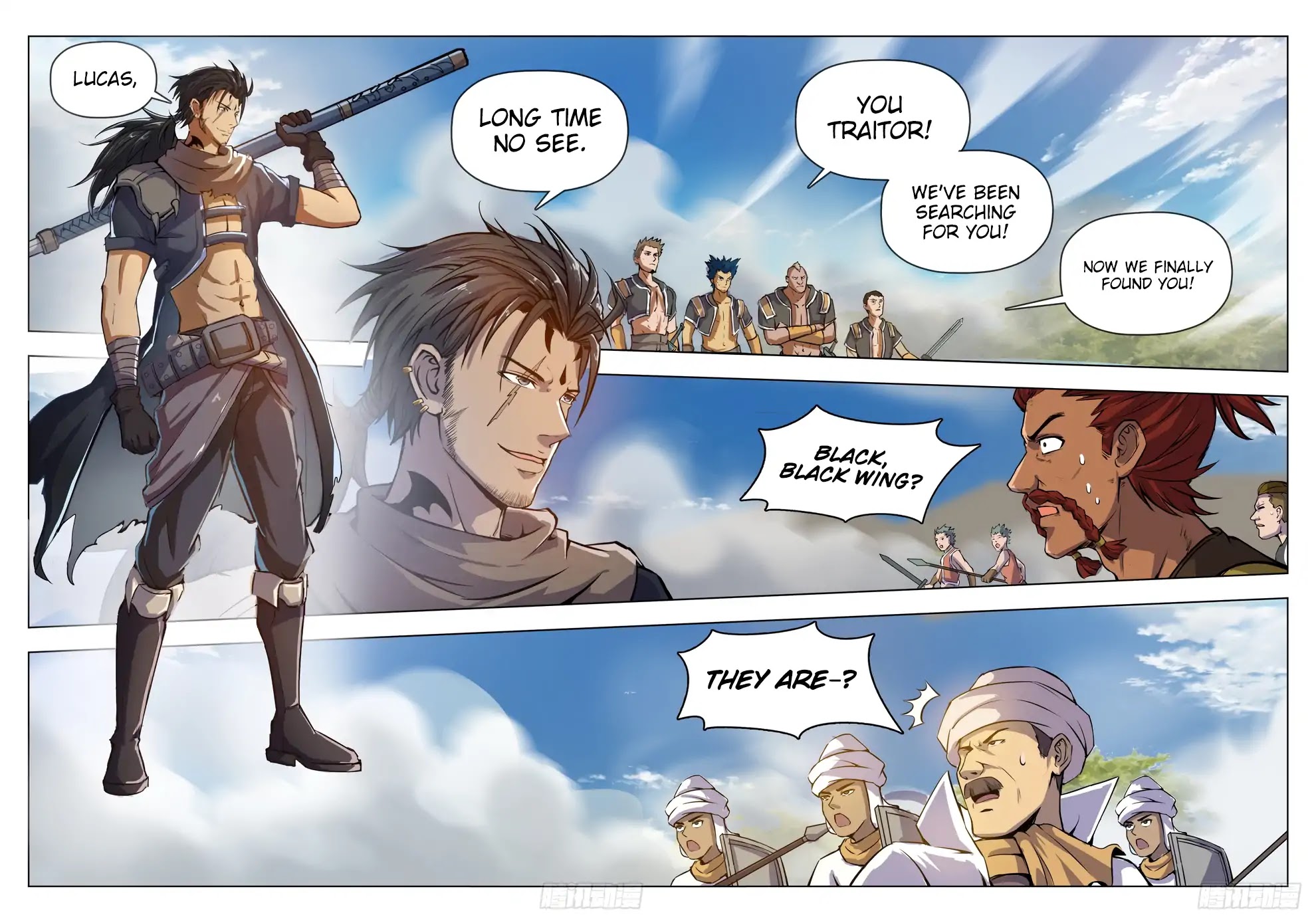 Hunter Age Chapter 206 page 2 - Chapter 206: Black Wing Platoon