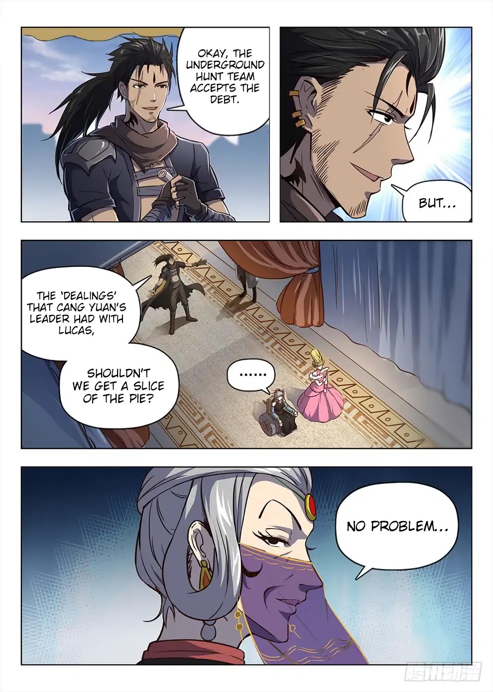 Hunter Age Chapter 209 page 12 - Chapter 209: Leader