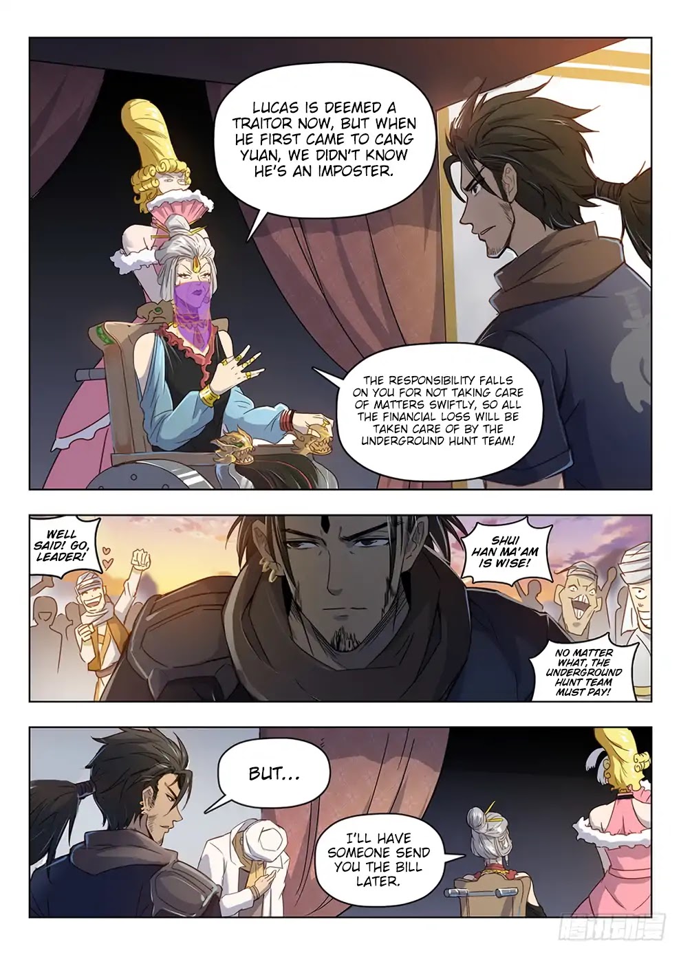 Hunter Age Chapter 209 page 8 - Chapter 209: Leader