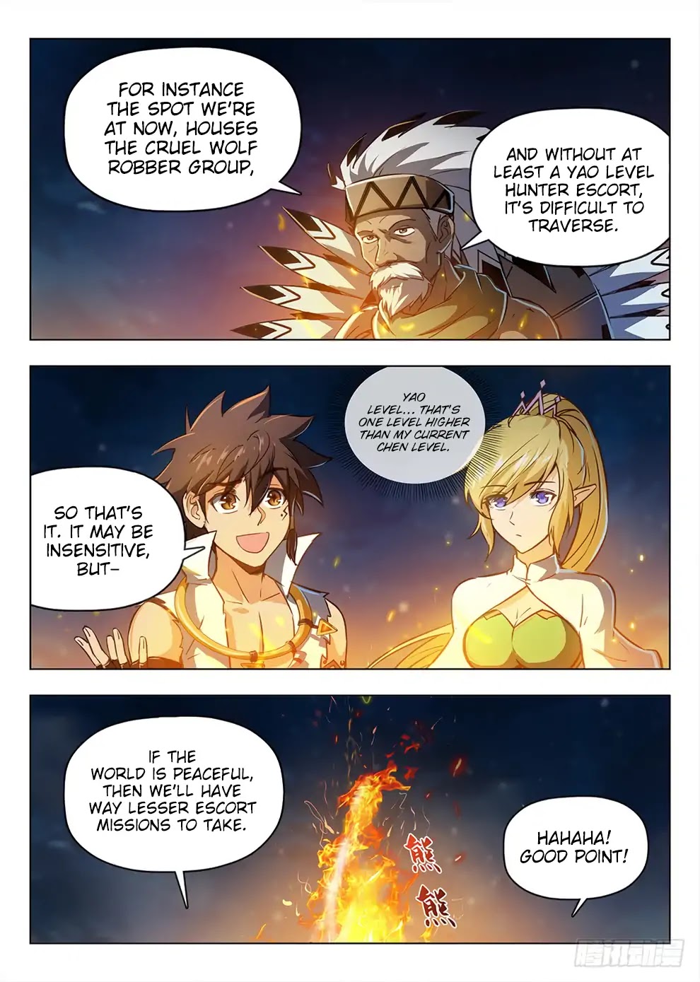 Hunter Age Chapter 210 page 10 - Chapter 210: Resting Wind Plains