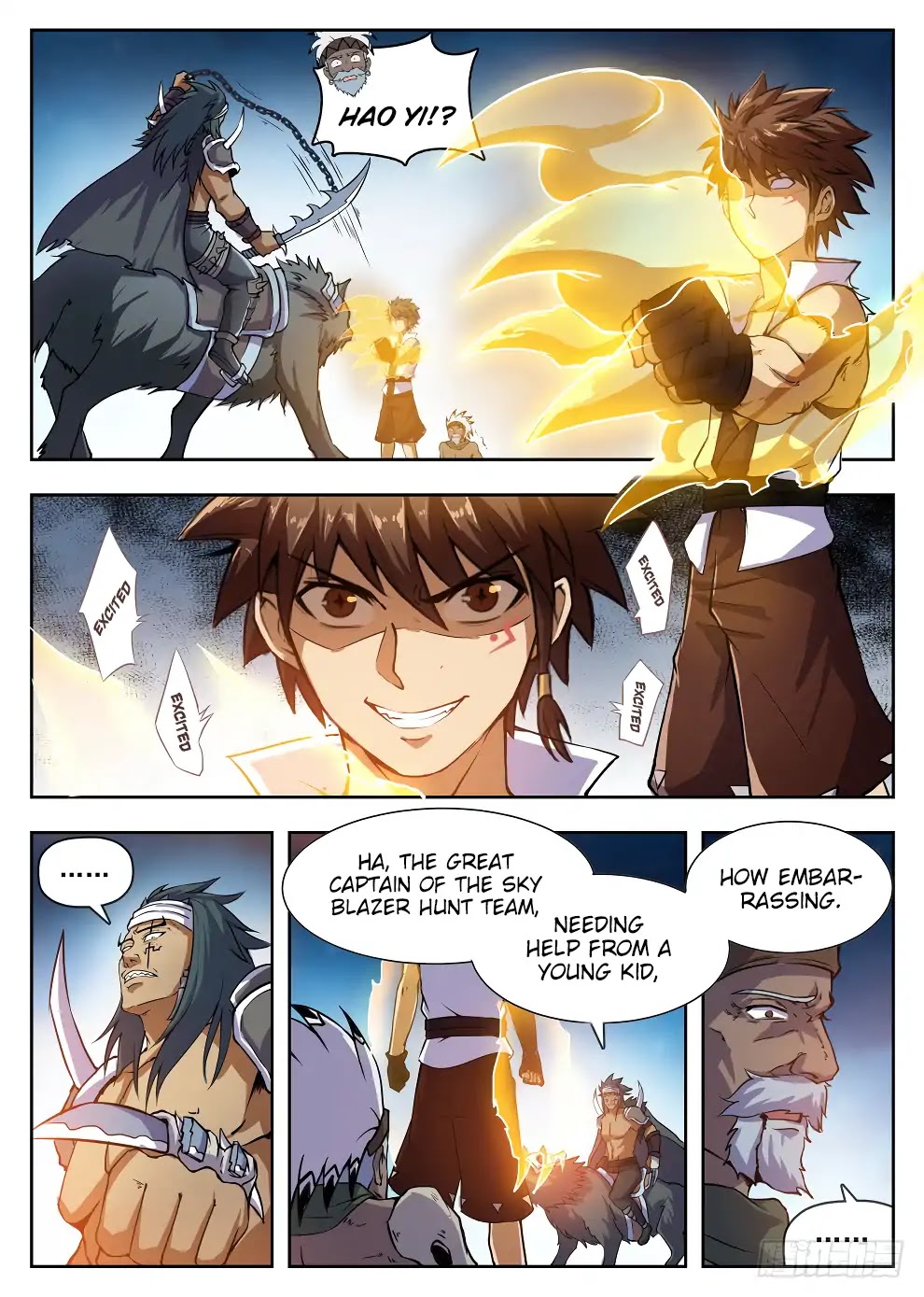 Hunter Age Chapter 216 page 10 - Chapter 216: Headbutt