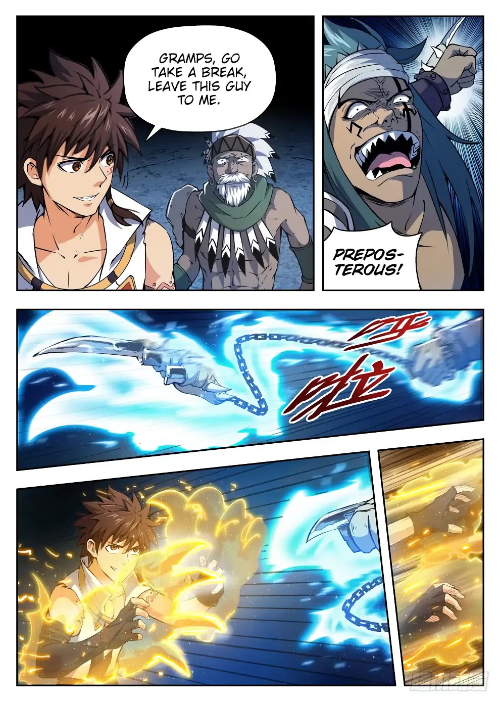 Hunter Age Chapter 216 page 11 - Chapter 216: Headbutt