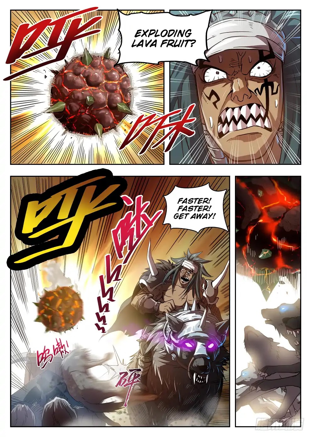 Hunter Age Chapter 218 page 13 - Chapter 218: Exploding Lava Fruit