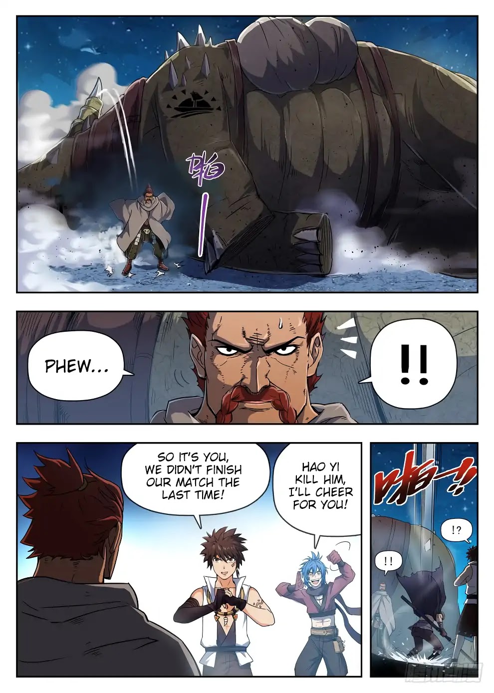 Hunter Age Chapter 219 page 11 - Chapter 219: Carrier Dragon Riot