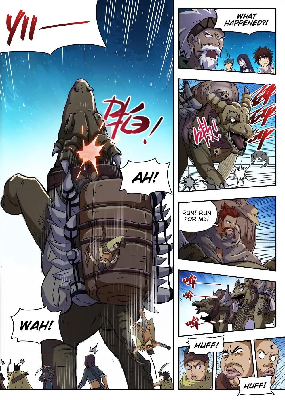 Hunter Age Chapter 219 page 3 - Chapter 219: Carrier Dragon Riot