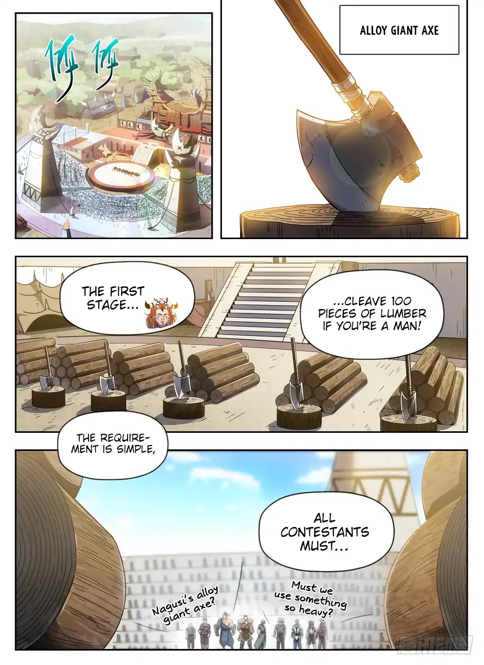 Hunter Age Chapter 227 page 2 - Chapter 227: Lumberjack Babysitter