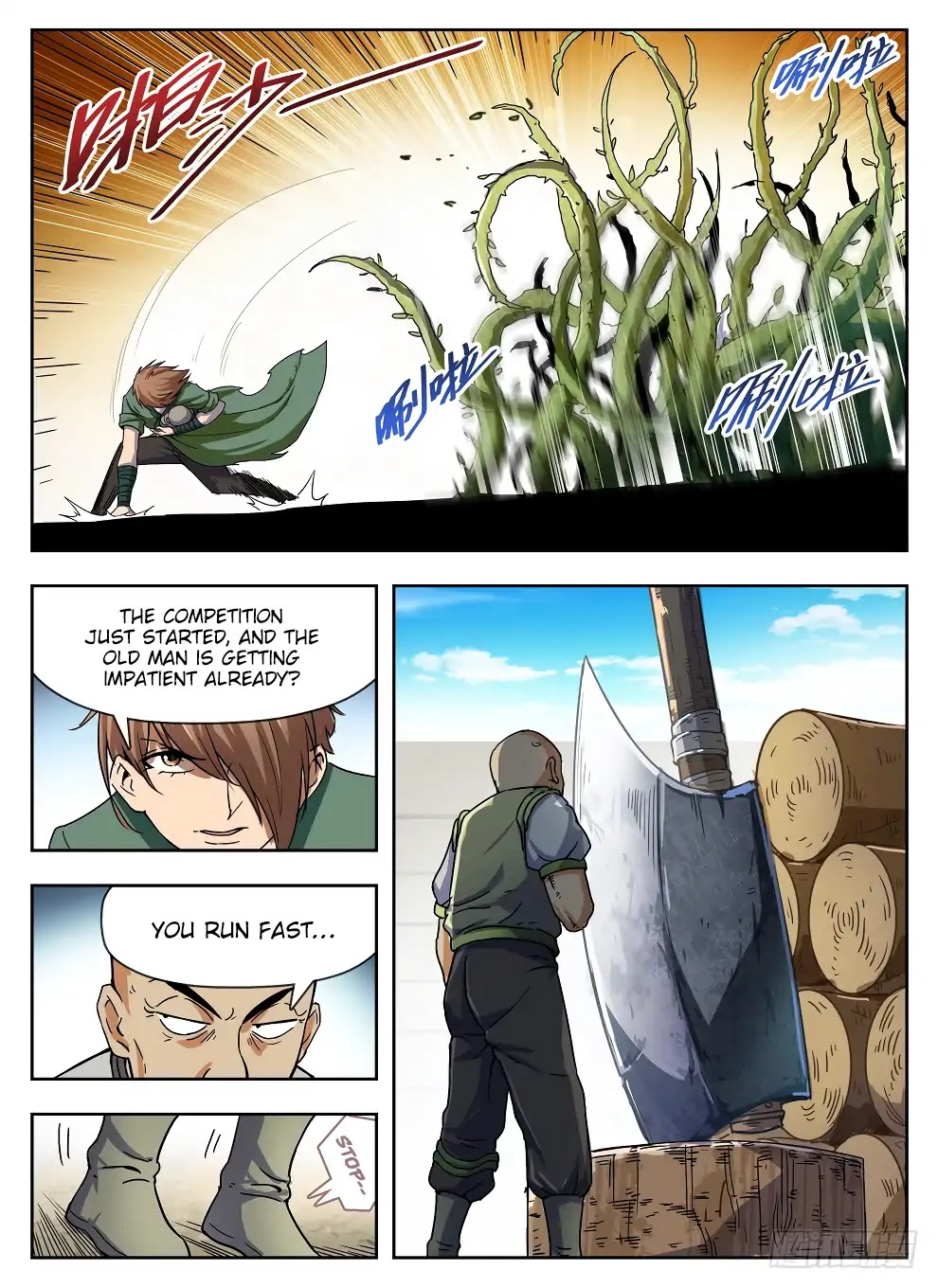 Hunter Age Chapter 227 page 7 - Chapter 227: Lumberjack Babysitter
