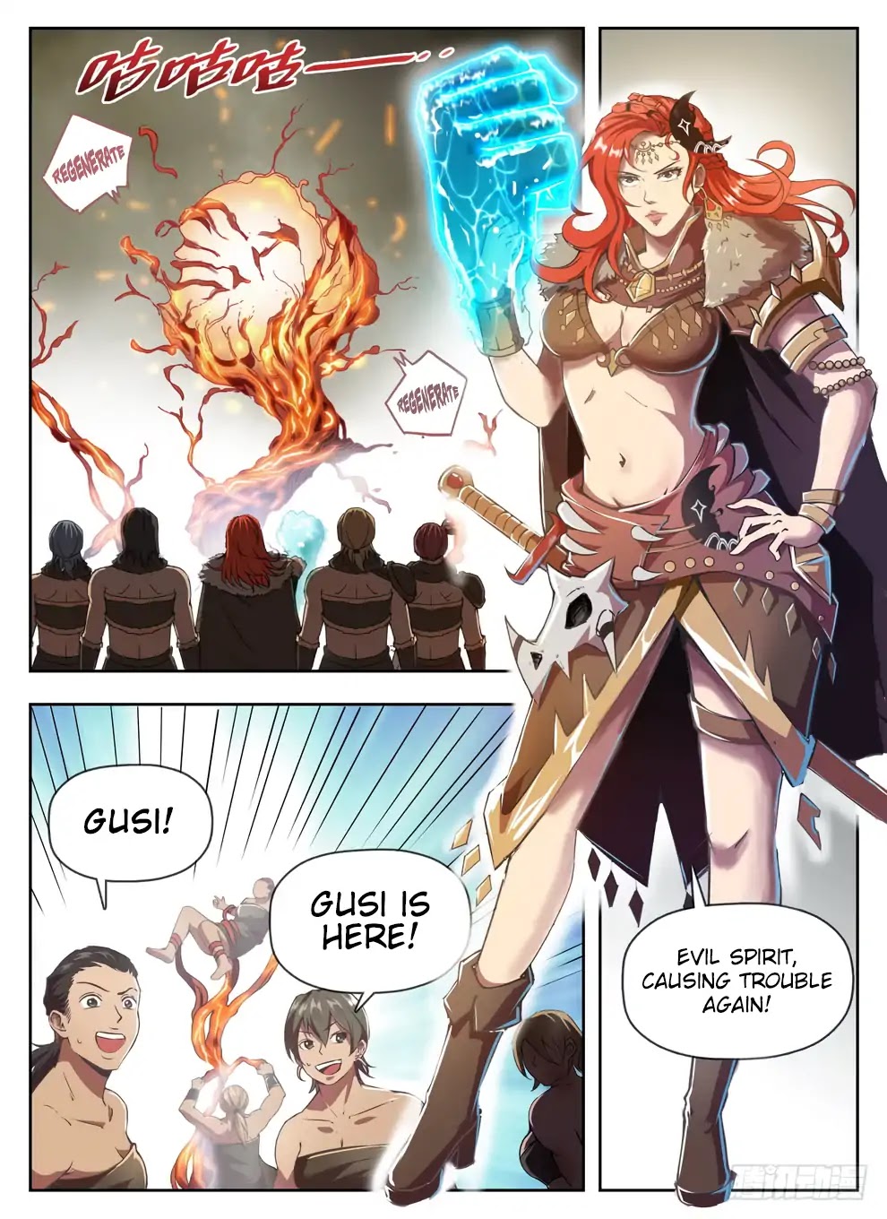 Hunter Age Chapter 232 page 8 - Chapter 232: Gusi’s Pose