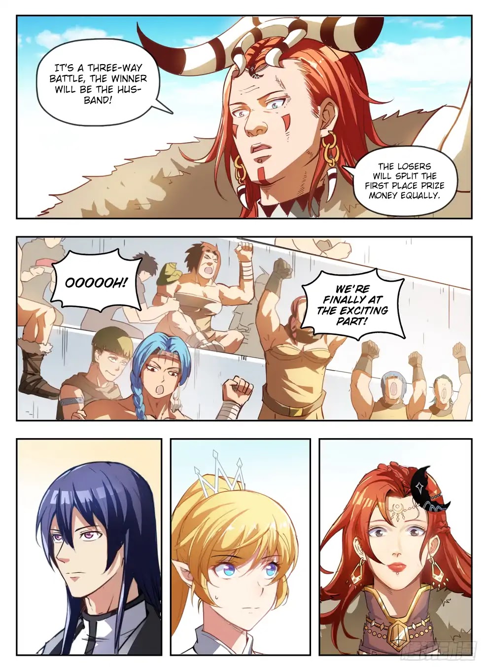 Hunter Age Chapter 236 page 3 - Chapter 236: Three Way Battle