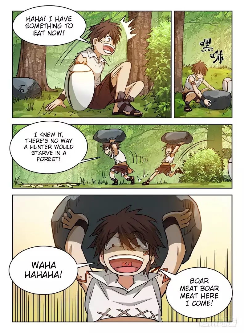 Hunter Age Chapter 33 page 4 - Chapter 33: Rock Down A Well