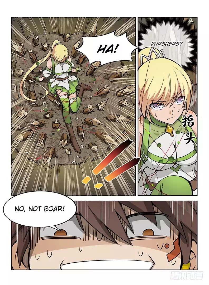 Hunter Age Chapter 33 page 5 - Chapter 33: Rock Down A Well