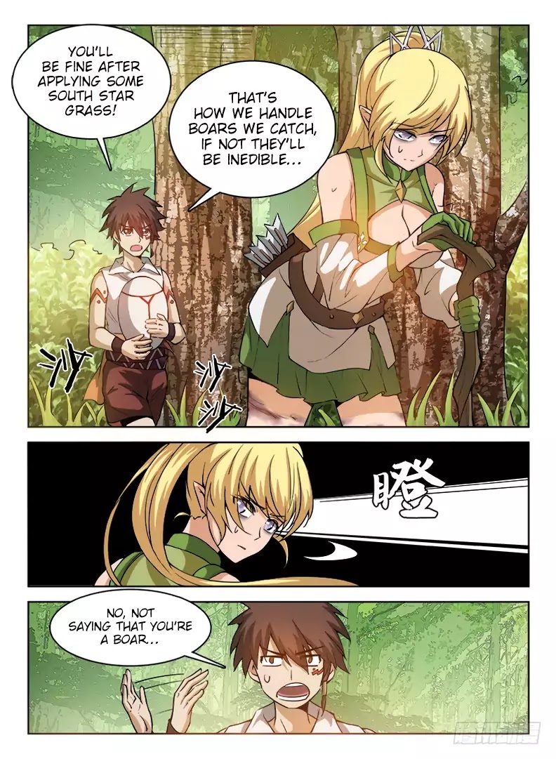 Hunter Age Chapter 35 page 8 - Chapter 35: Sticky Situation