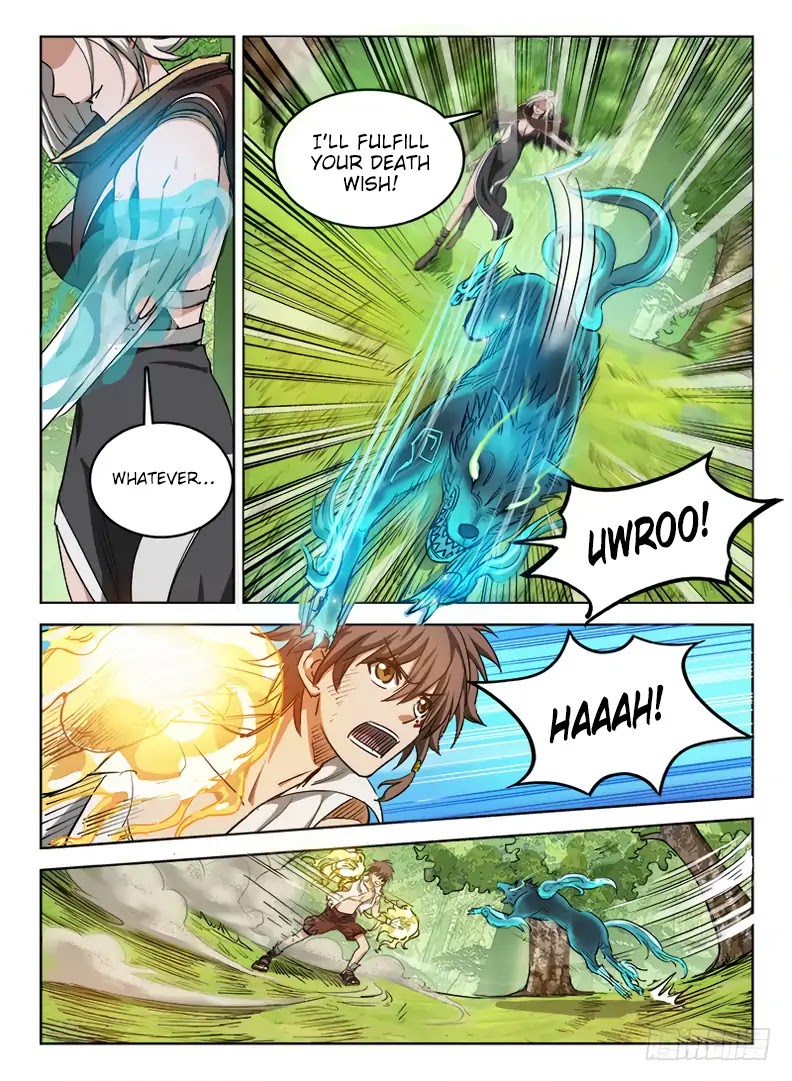 Hunter Age Chapter 39 page 10 - Chapter 39: Ancestral Dragon Essence activate