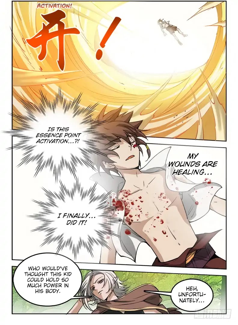 Hunter Age Chapter 39 page 4 - Chapter 39: Ancestral Dragon Essence activate
