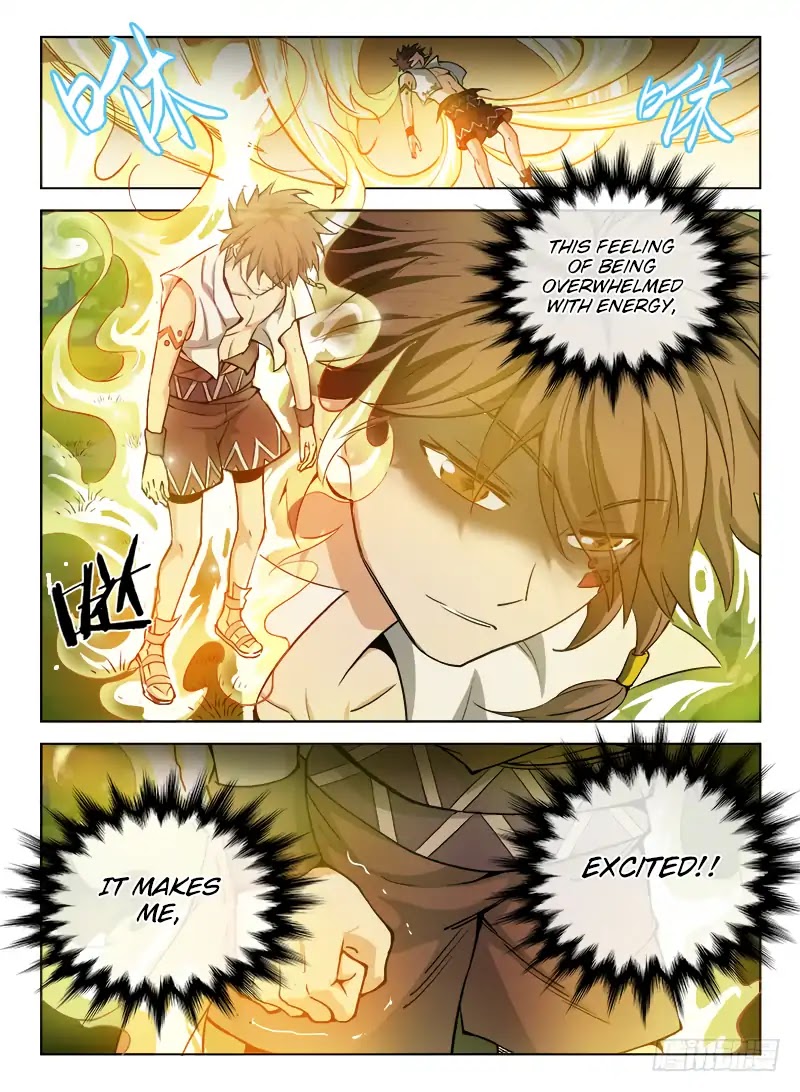 Hunter Age Chapter 39 page 7 - Chapter 39: Ancestral Dragon Essence activate