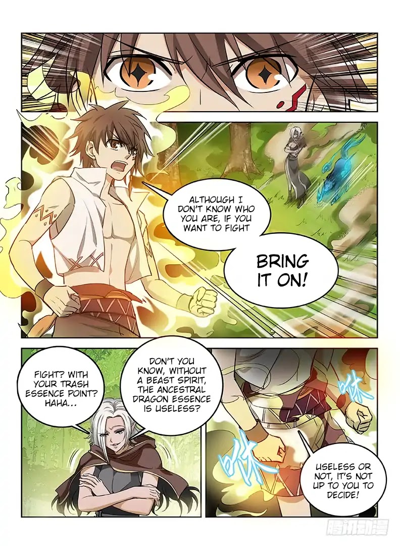 Hunter Age Chapter 39 page 8 - Chapter 39: Ancestral Dragon Essence activate