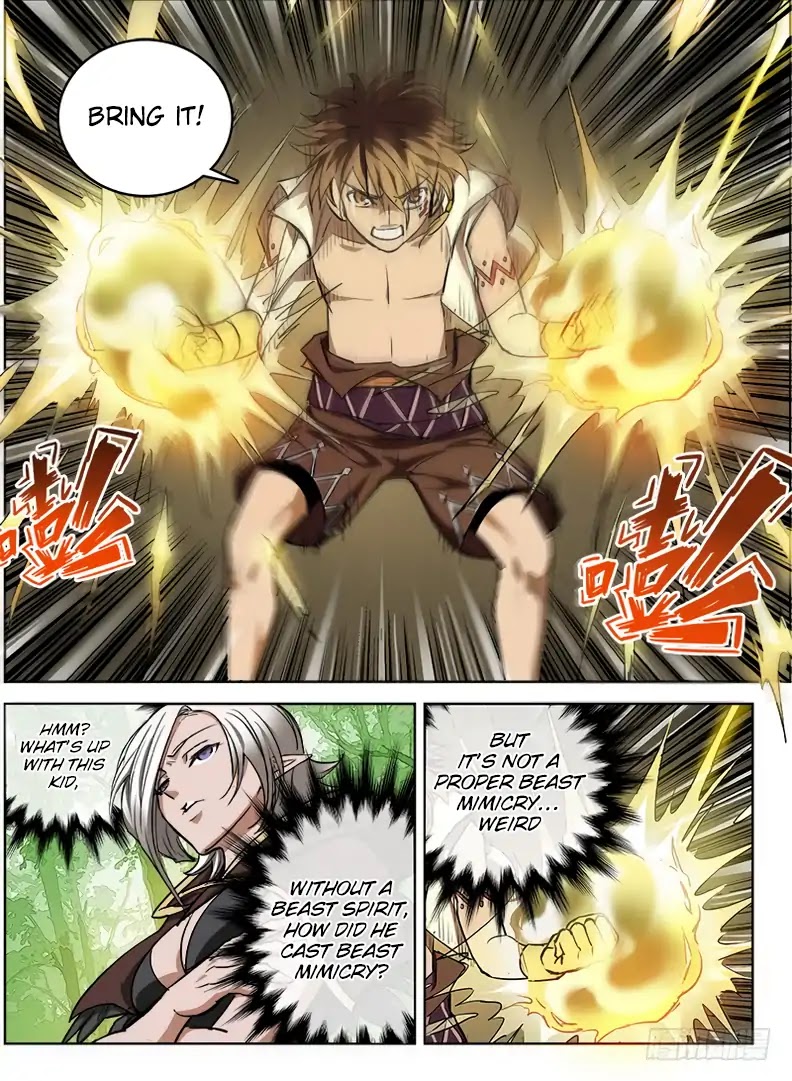 Hunter Age Chapter 39 page 9 - Chapter 39: Ancestral Dragon Essence activate