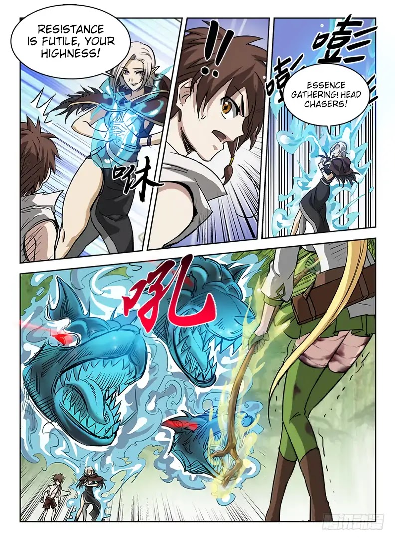 Hunter Age Chapter 41 page 7 - Chapter 41: Dogragon Triple Threat