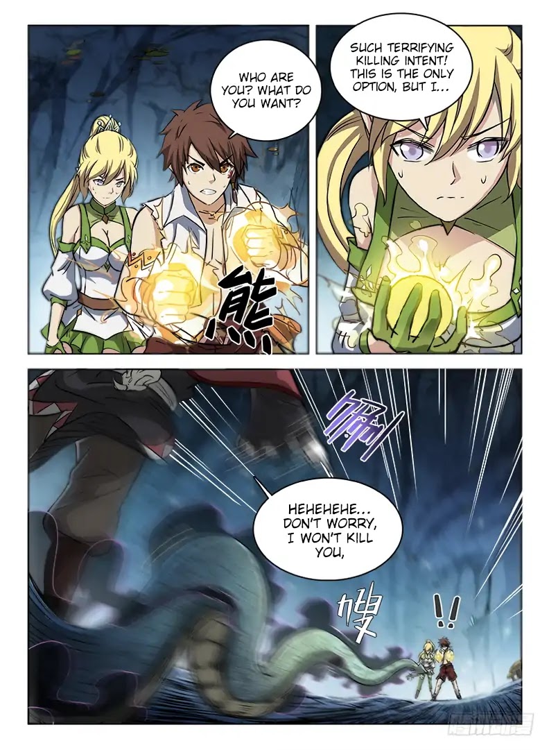 Hunter Age Chapter 46 page 3 - Chapter 46: Seven Shield Protection