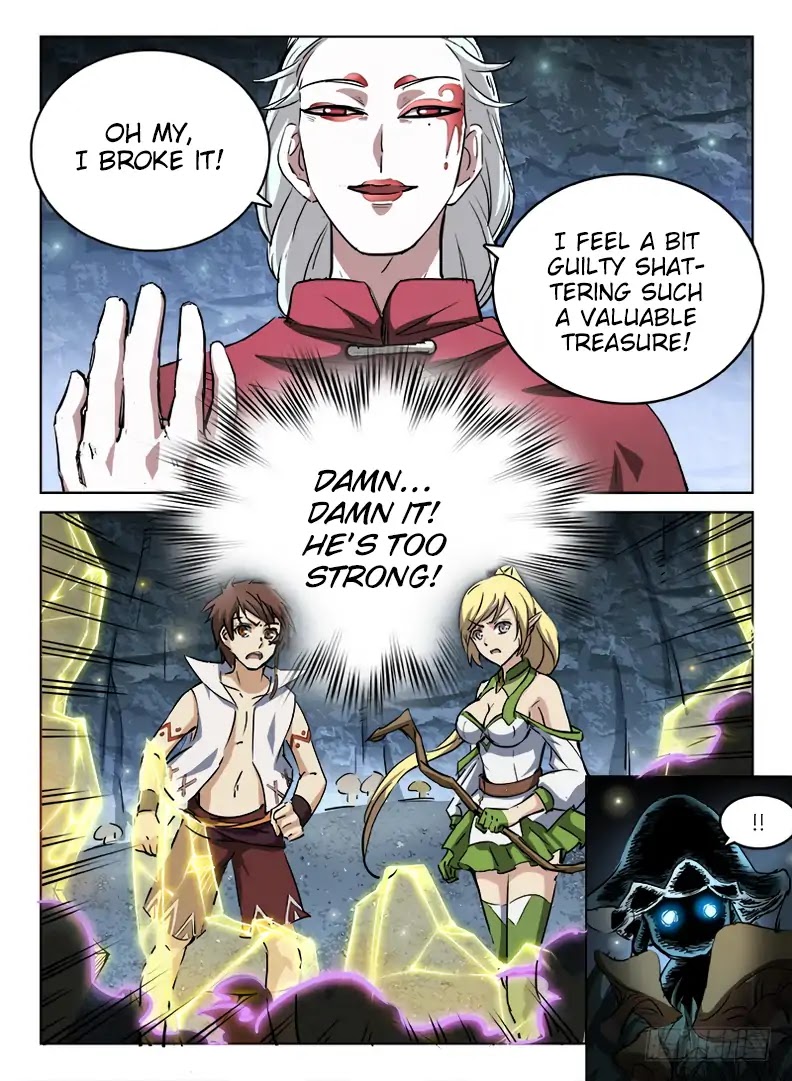 Hunter Age Chapter 46 page 8 - Chapter 46: Seven Shield Protection