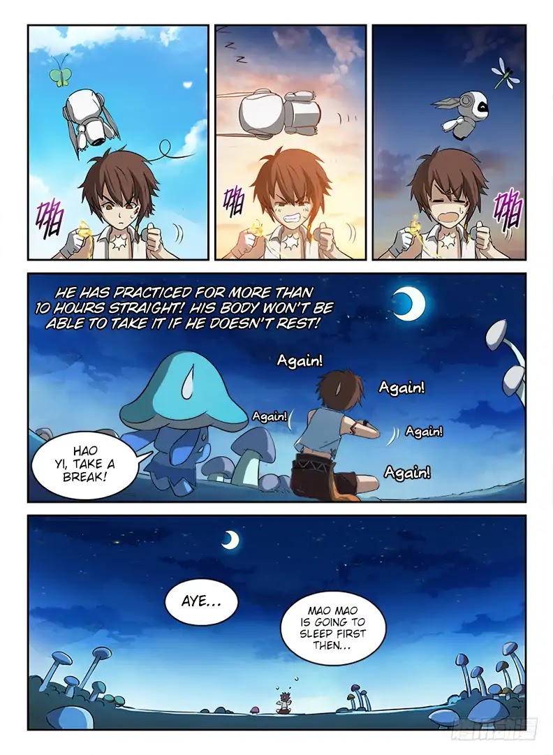 Hunter Age Chapter 54 page 13 - Chapter 54: Picking Silk