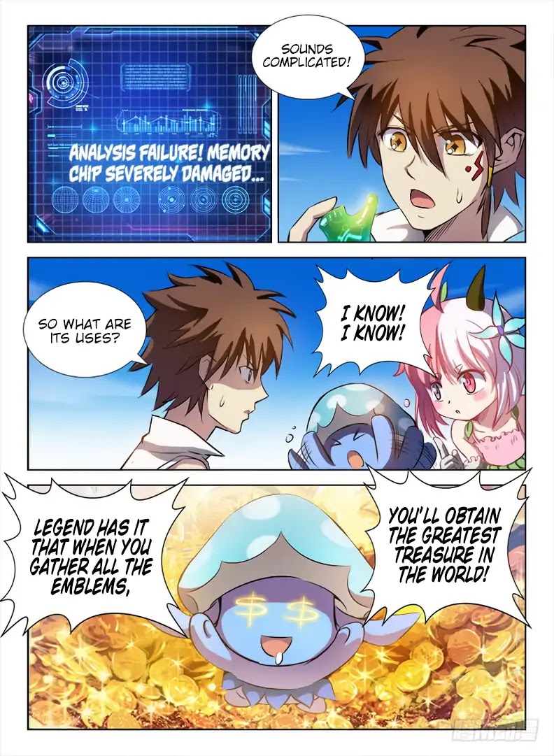 Hunter Age Chapter 82 page 5 - Chapter 82: Seven emblems, Seven constellations