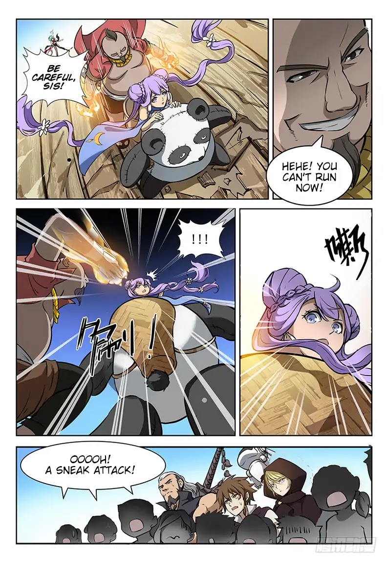 Hunter Age Chapter 91 page 5 - Chapter 91: Gold Eyes Silver Wolf