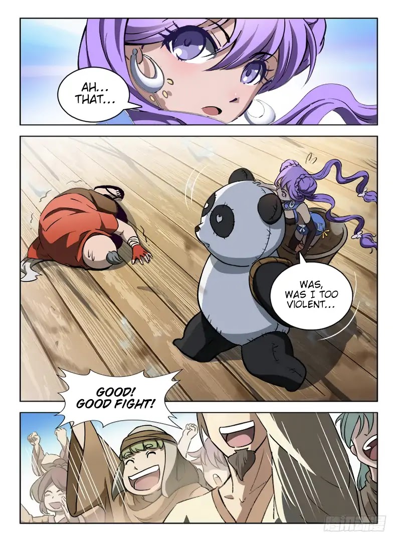 Hunter Age Chapter 91 page 8 - Chapter 91: Gold Eyes Silver Wolf