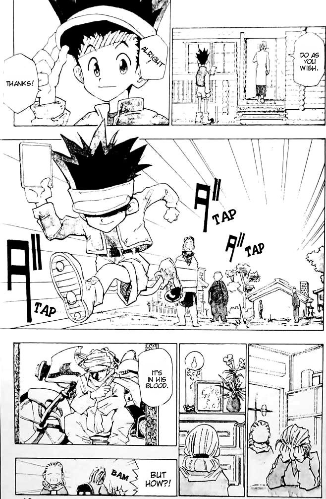 Hunter X Hunter Chapter 1 page 11 - Chapter 1: The Day of Departure